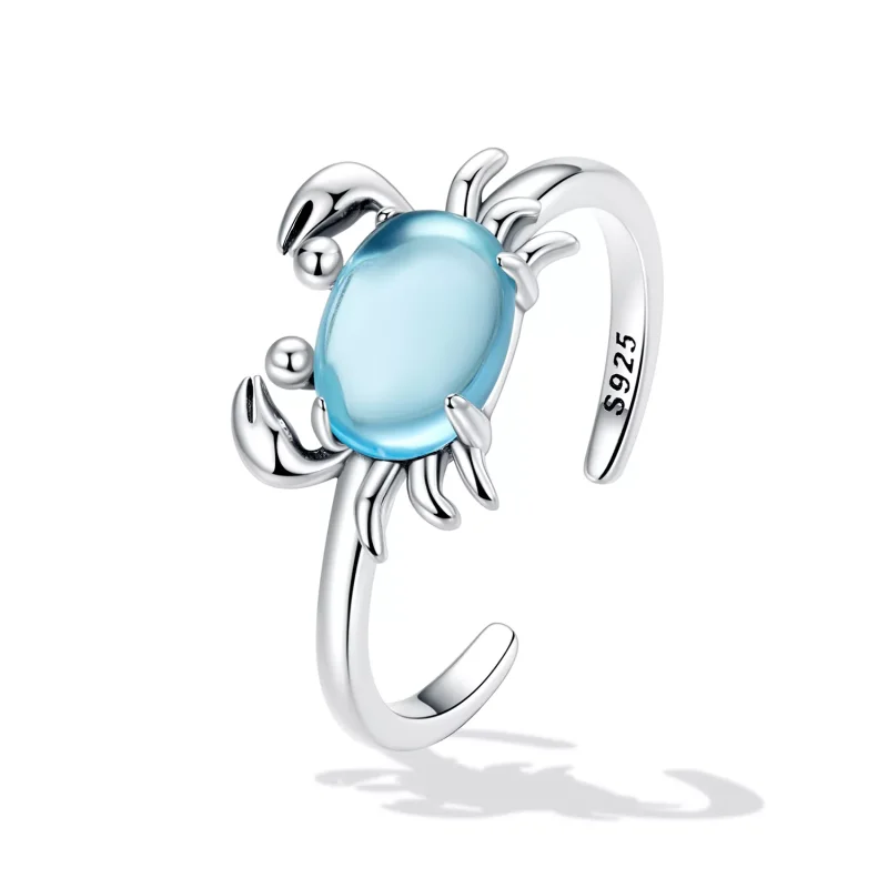 (immagine per) Anello aperto tipo Pandora Granchio carino - SCR814 - Visualizza 2