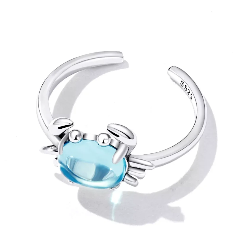 (immagine per) Anello aperto tipo Pandora Granchio carino - SCR814 - Visualizza 4