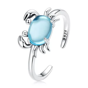 (immagine per) Anello aperto tipo Pandora Granchio carino - SCR814