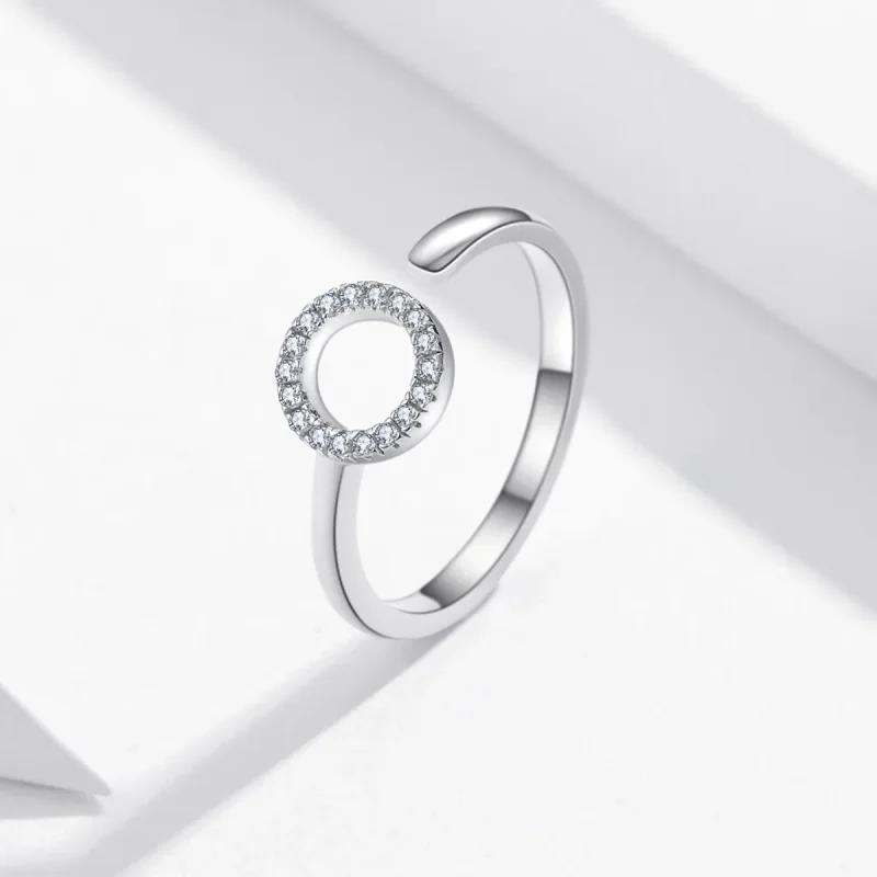 (immagine per) Anello aperto tipo Pandora Halo - SCR545 - Visualizza 2
