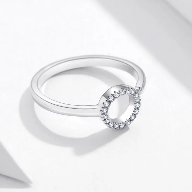(immagine per) Anello aperto tipo Pandora Halo - SCR545 - Visualizza 5
