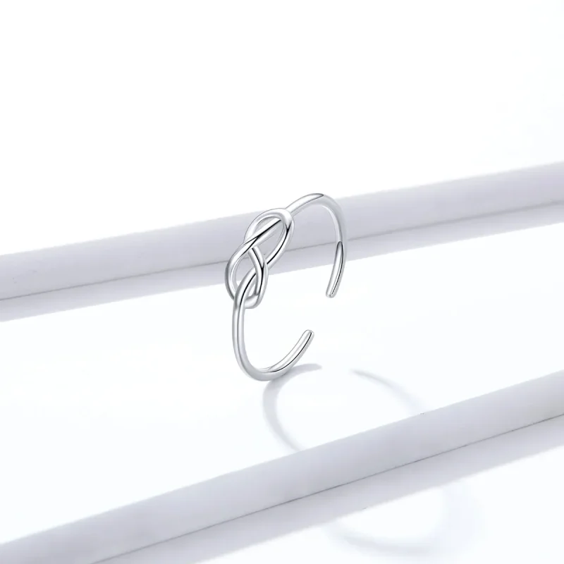 (immagine per) Anello aperto tipo Pandora Infinito - BSR143 - Visualizza 2