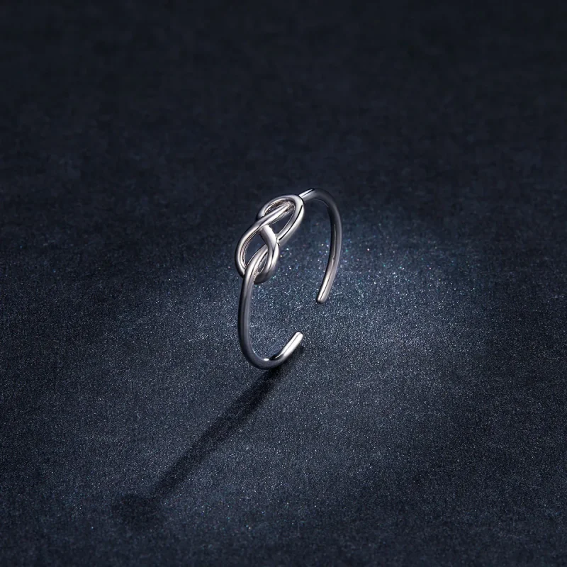 (immagine per) Anello aperto tipo Pandora Infinito - BSR143 - Visualizza 5