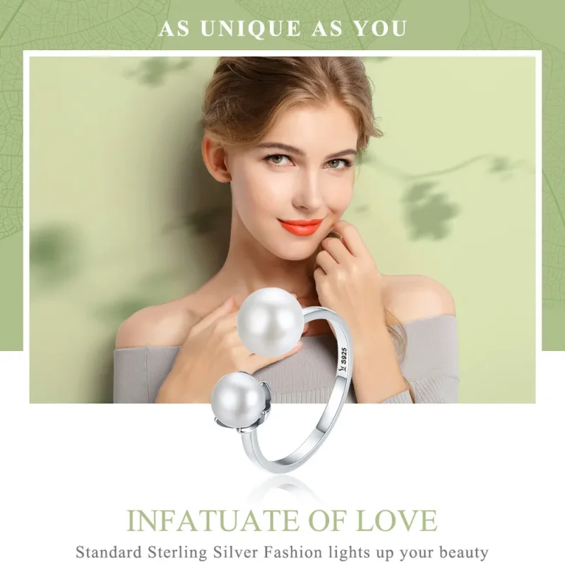 (immagine per) Anello aperto tipo Pandora Innamorato dell'amore - SCR192 - Visualizza 2