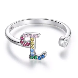 (immagine per) Anello aperto tipo Pandora Lettera colorata-L - SCR723-L