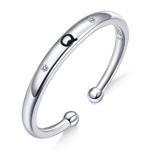 (immagine per) Anello aperto tipo Pandora Lettera-Q - SCR544-Q