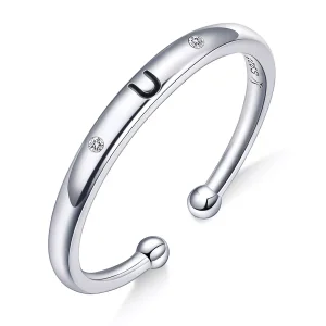 (immagine per) Anello aperto tipo Pandora Lettera-U - SCR544-U