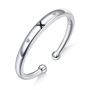 (immagine per) Anello aperto tipo Pandora Lettera-X - SCR544-X