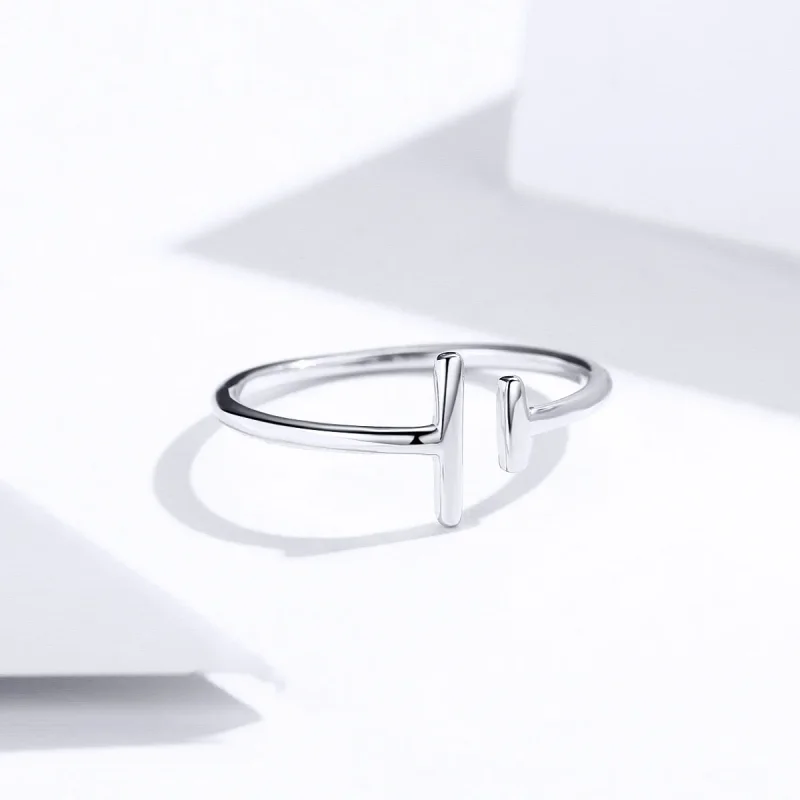 (immagine per) Anello aperto tipo Pandora Linee parallele - SCR555 - Visualizza 5