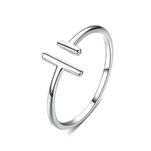 (immagine per) Anello aperto tipo Pandora Linee parallele - SCR555