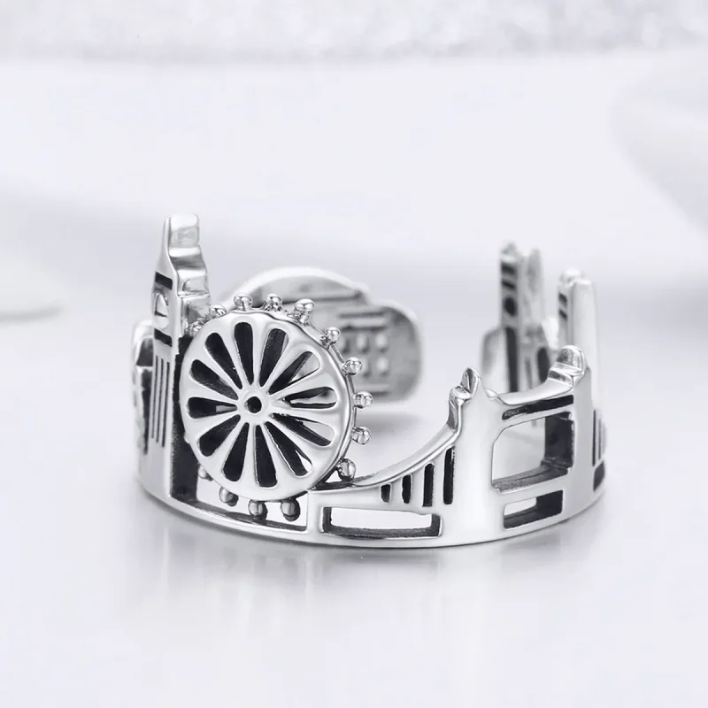 (immagine per) Anello aperto tipo Pandora Londra - SCR474 - Visualizza 4