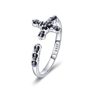(immagine per) Anello aperto tipo Pandora Luce della Croce - SCR447