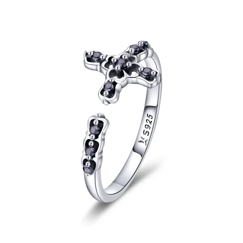 (immagine per) Anello aperto tipo Pandora Luce della Croce - SCR447