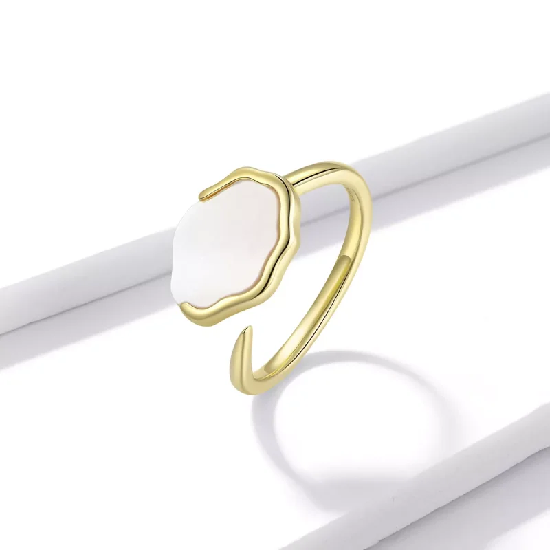 (immagine per) Anello aperto tipo Pandora Madreperla arcobaleno - BSR174 - Visualizza 2