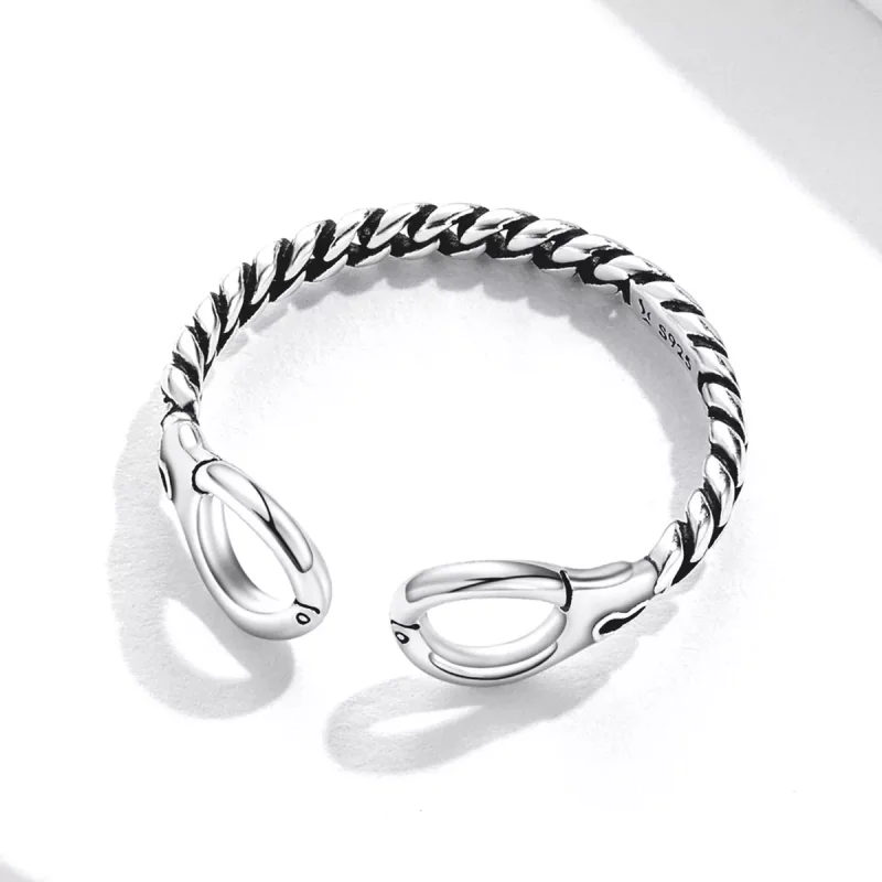 (immagine per) Anello aperto tipo Pandora Manette creative - SCR791 - Visualizza 4