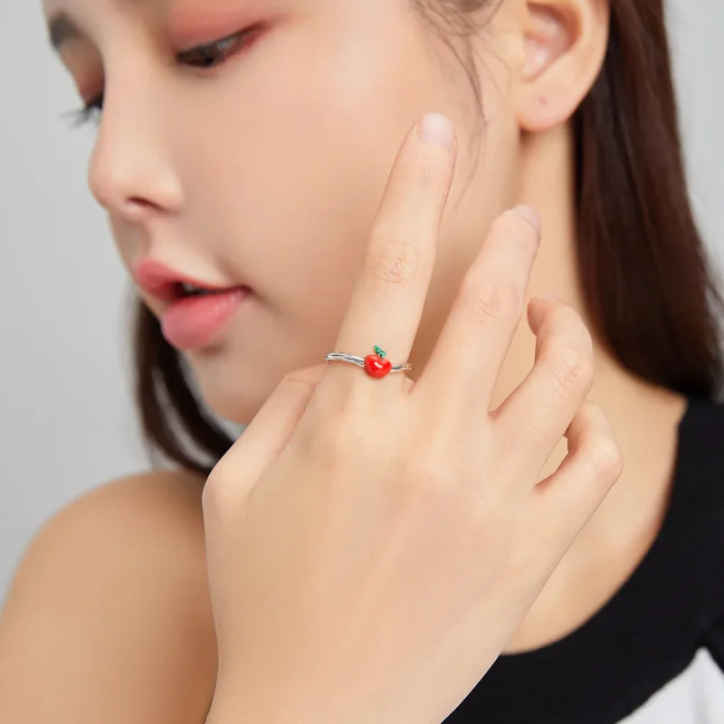 (immagine per) Anello aperto tipo Pandora Mela - SCR708 - Visualizza 6