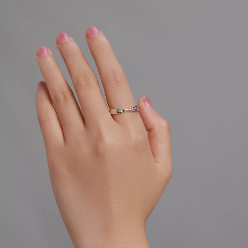 (immagine per) Anello aperto tipo Pandora Mobius Anello Coppia Anello - Femmina - SCR750 - Visualizza 4