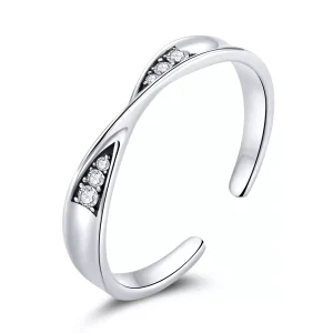 (immagine per) Anello aperto tipo Pandora Mobius Anello Coppia Anello - Femmina - SCR750