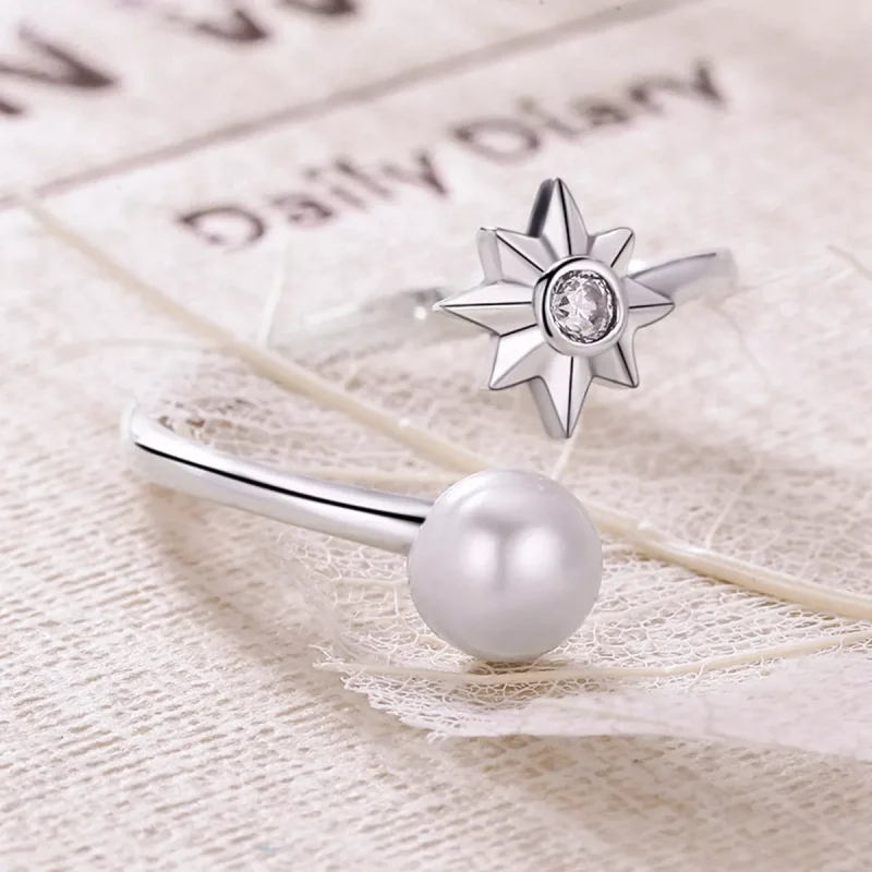 (immagine per) Anello aperto tipo Pandora Momento di fioritura - VSR099 - Visualizza 5