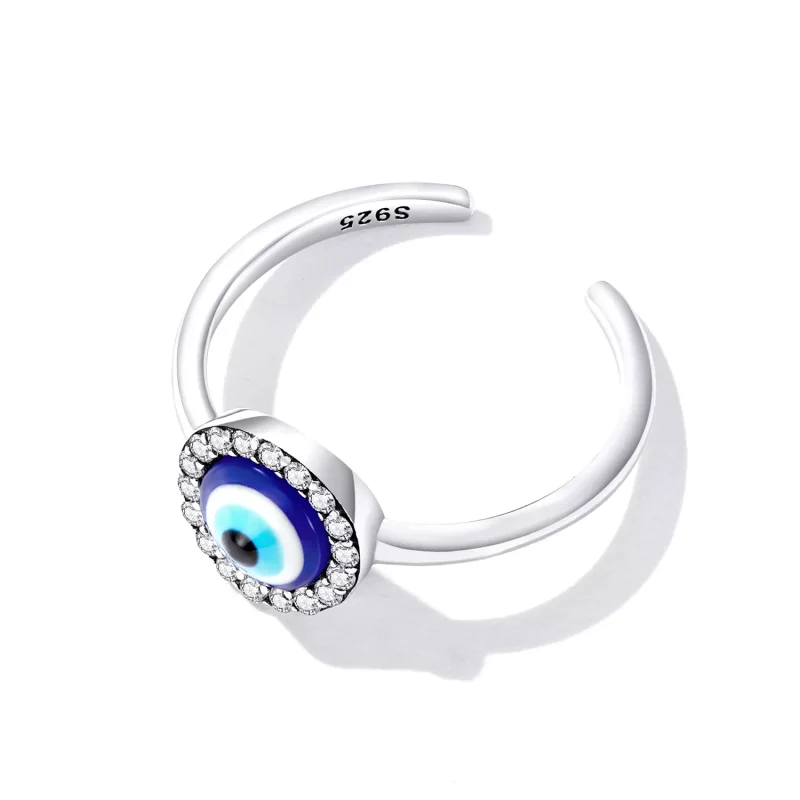 (immagine per) Anello aperto tipo Pandora Occhio del diavolo - BSR254 - Visualizza 4