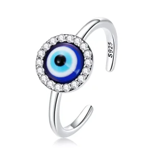 (immagine per) Anello aperto tipo Pandora Occhio del diavolo - BSR254