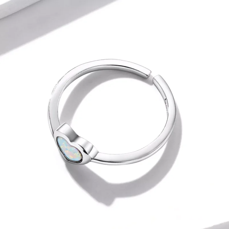(immagine per) Anello aperto tipo Pandora Opale Amore - BSR234 - Visualizza 3
