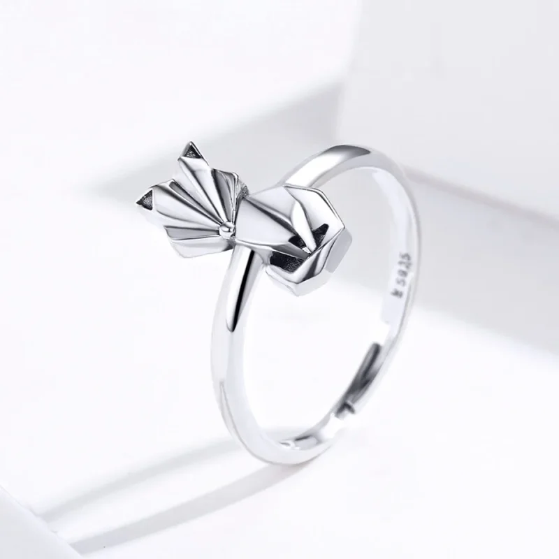 (immagine per) Anello aperto tipo Pandora Origami Volpe - SCR560 - Visualizza 3