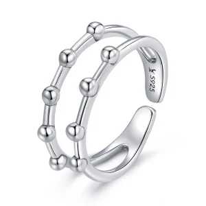 (immagine per) Anello aperto tipo Pandora Perla di fagioli - SCR719