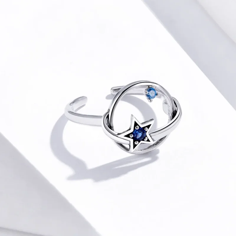 (immagine per) Anello aperto tipo Pandora Pianeta misterioso - SCR661 - Visualizza 3