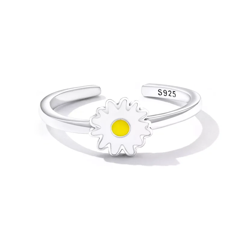 (immagine per) Anello aperto tipo Pandora Piccola Margherita - SCR811 - Visualizza 4