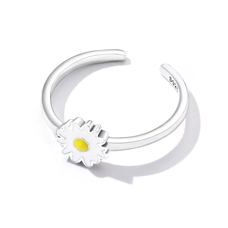(immagine per) Anello aperto tipo Pandora Piccola Margherita - SCR811 - Visualizza 5