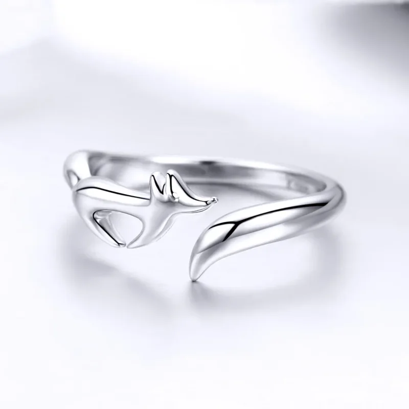 (immagine per) Anello aperto tipo Pandora Piccola volpe - SCR478 - Visualizza 3