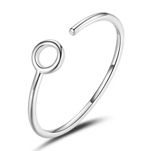 (immagine per) Anello aperto tipo Pandora Piccolo Cerchio - BSR204