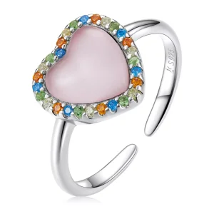 (immagine per) Anello aperto tipo Pandora Ragazza Amore - SCR803