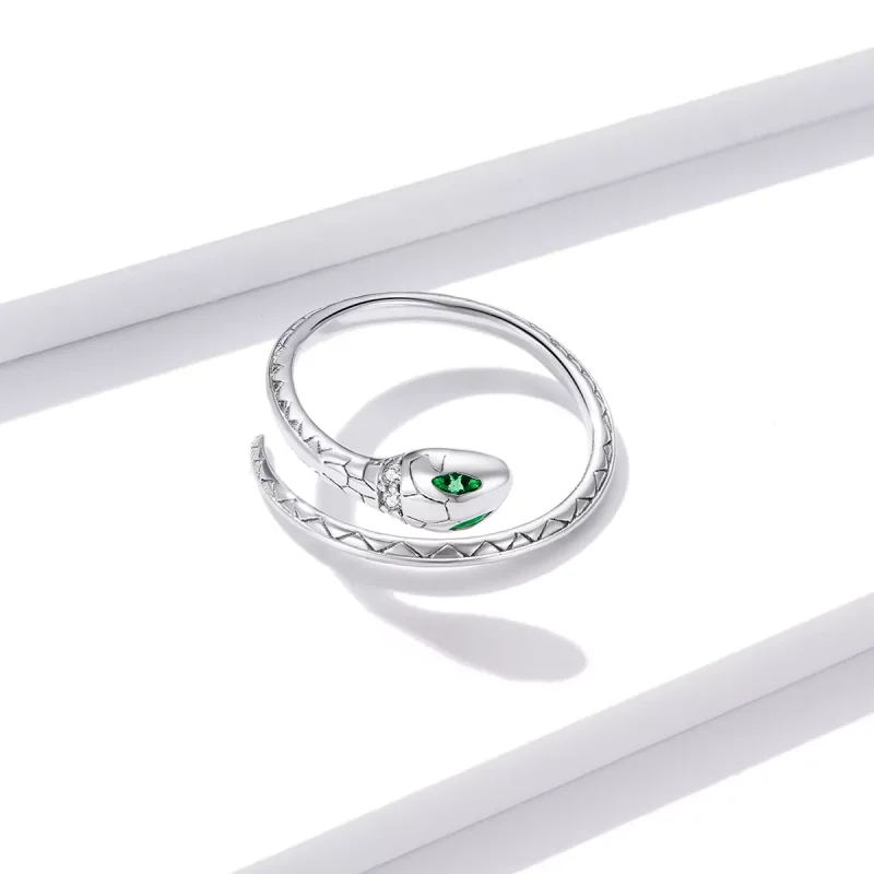 (immagine per) Anello aperto tipo Pandora Serpente - BSR169 - Visualizza 3