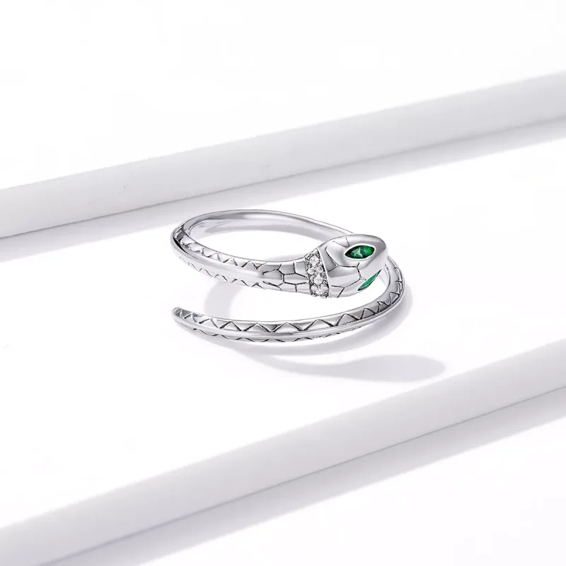(immagine per) Anello aperto tipo Pandora Serpente - BSR169 - Visualizza 4