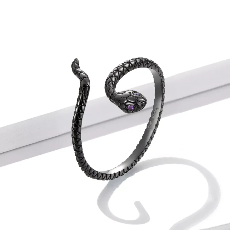 (immagine per) Anello aperto tipo Pandora Serpente mistico - BSR236 - Visualizza 2