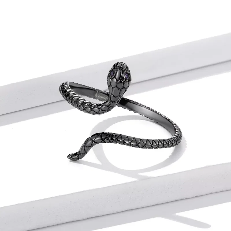 (immagine per) Anello aperto tipo Pandora Serpente mistico - BSR236 - Visualizza 4