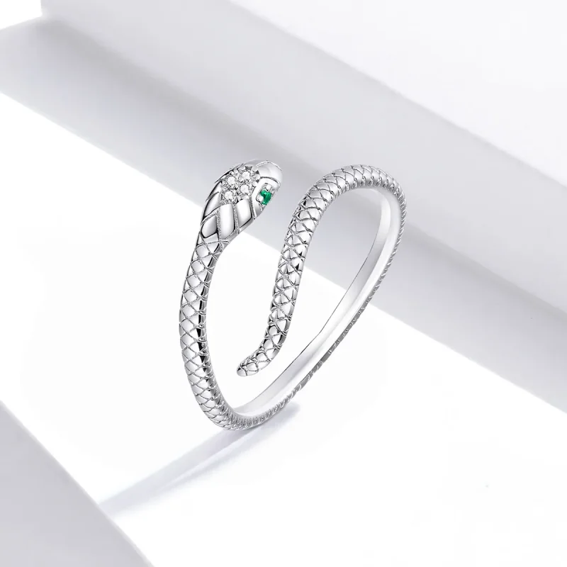 (immagine per) Anello aperto tipo Pandora Serpente - SCR666 - Visualizza 3