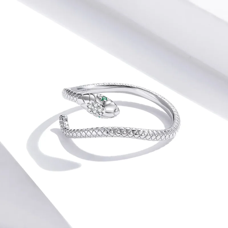 (immagine per) Anello aperto tipo Pandora Serpente - SCR666 - Visualizza 4