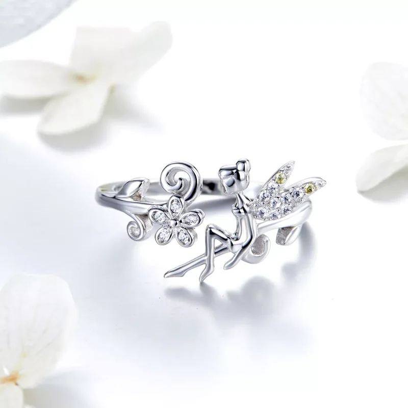 (immagine per) Anello aperto tipo Pandora Spirito di Primavera - BSR025 - Visualizza 3
