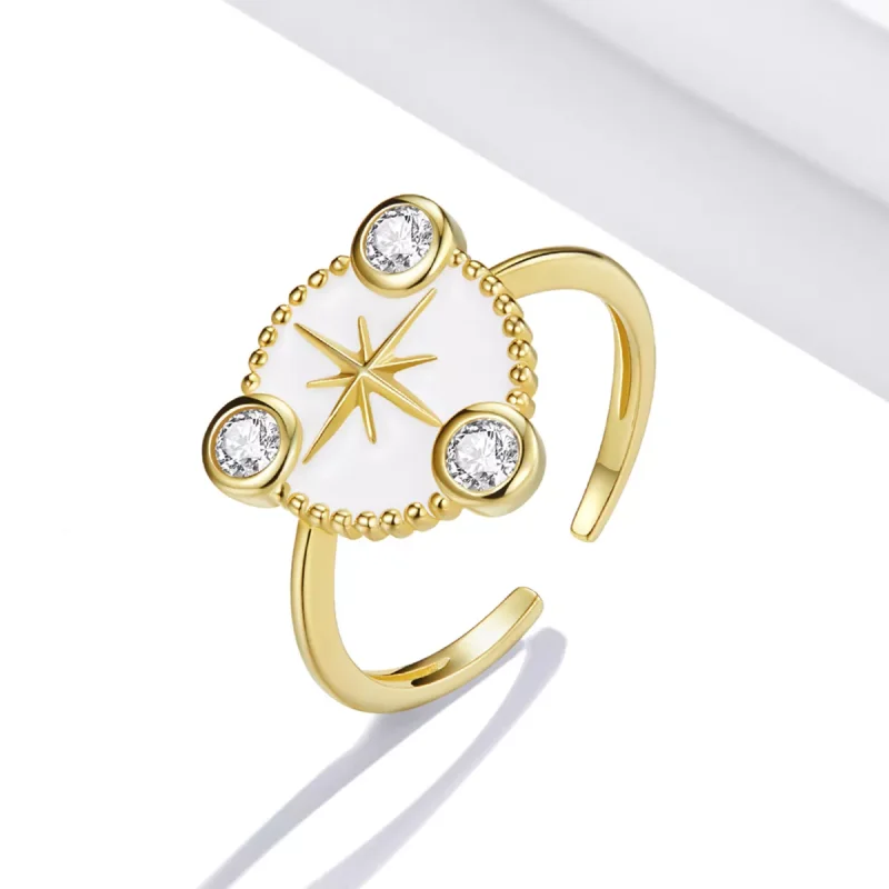 (immagine per) Anello aperto tipo Pandora Stella della personalità - SCR733 - Visualizza 2