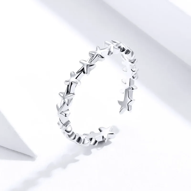 (immagine per) Anello aperto tipo Pandora Stella marina - SCR607 - Visualizza 4