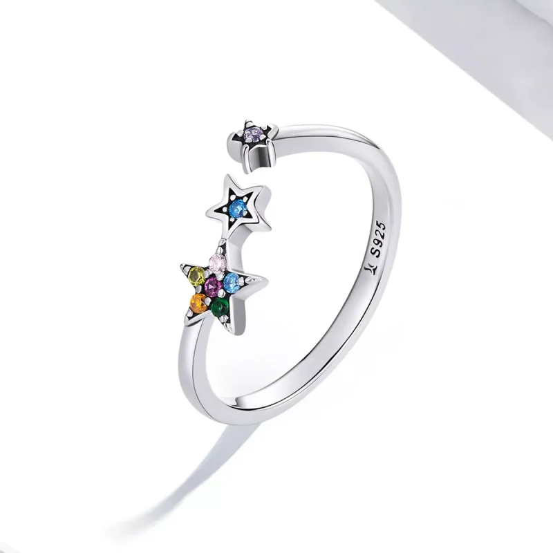 (immagine per) Anello aperto tipo Pandora Stella - SCR769 - Visualizza 2