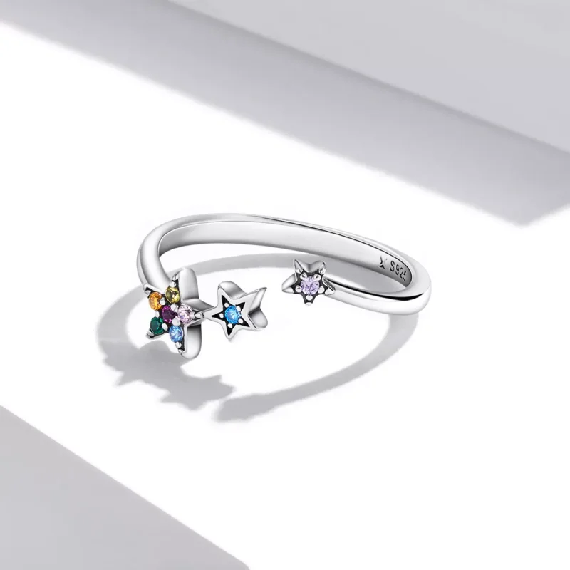 (immagine per) Anello aperto tipo Pandora Stella - SCR769 - Visualizza 3