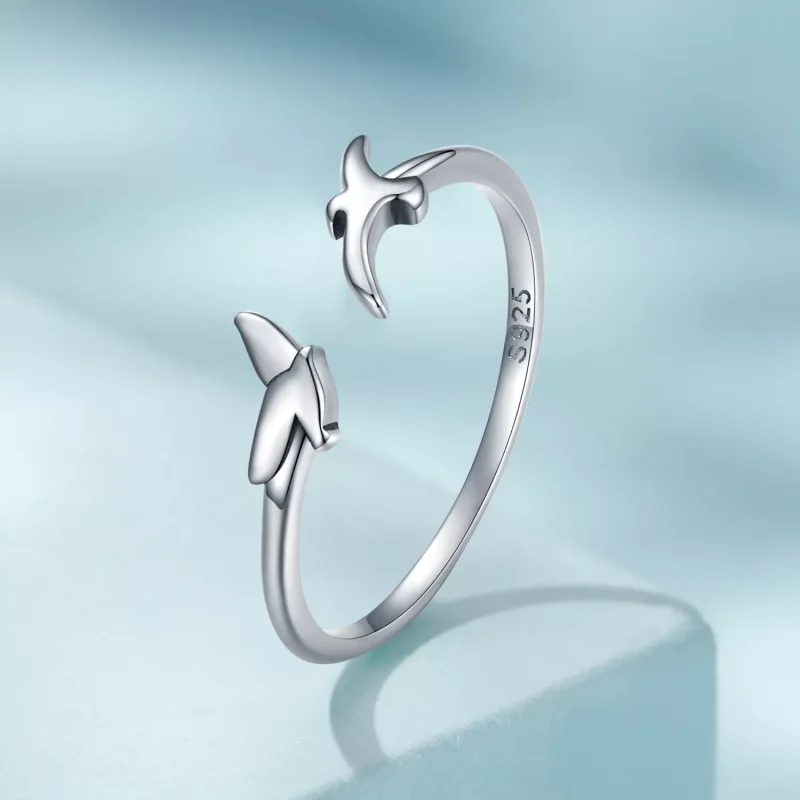 (immagine per) Anello aperto tipo Pandora Uccello - SCR869 - Visualizza 2