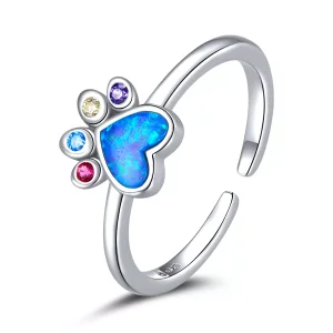 (immagine per) Anello aperto tipo Pandora Zampa adorabile - BSR172