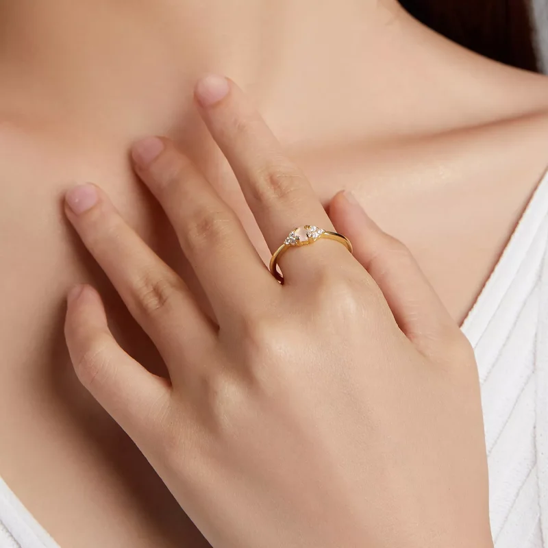 (immagine per) Anello tipo Pandora Amore eterno - SCR534-AC - Visualizza 4