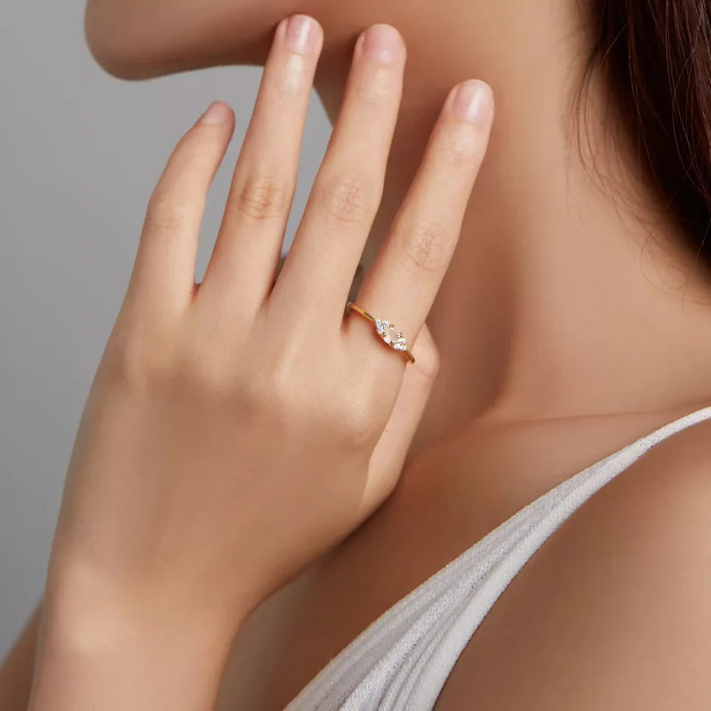 (immagine per) Anello tipo Pandora Amore eterno - SCR534-AC - Visualizza 5
