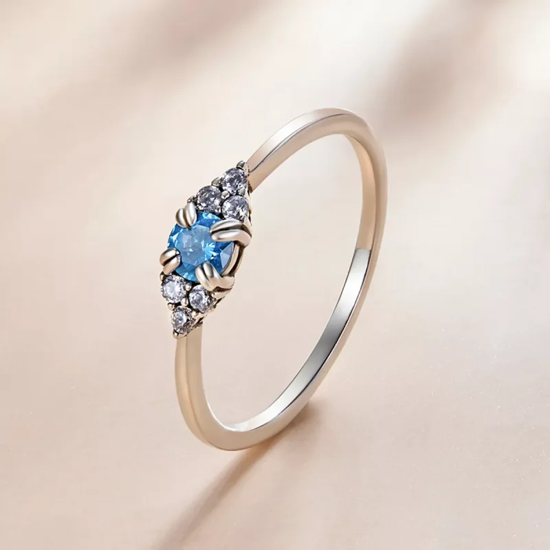 (immagine per) Anello tipo Pandora Amore eterno - SCR534-BU - Visualizza 2